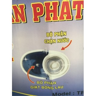 Bộ lau nhà Trần Phát 901 tặng 1 nùi lau