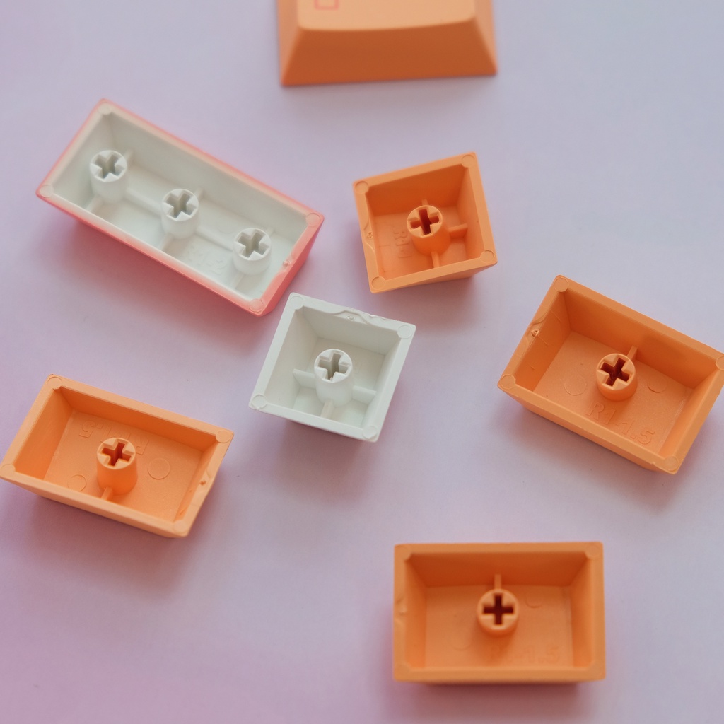 PBT keycap Cherry Profile 141 Phím Dye Thăng hoa Bố cục ANSI cho bàn phím cơ Công tắc Cherry MX