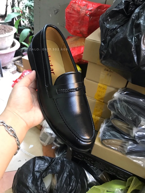 Giày lười nam công sở văn phòng dáng Hàn Quốc | BigBuy360 - bigbuy360.vn