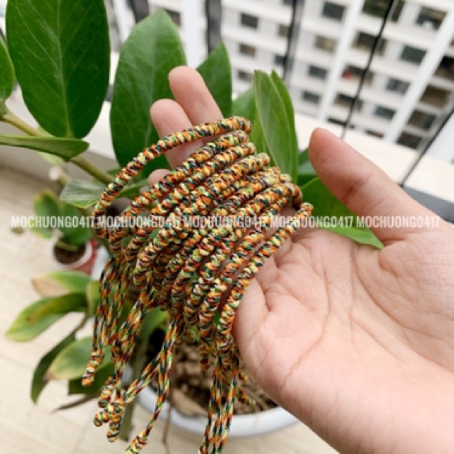 Vòng tay chỉ ngũ sắc may mắn - MH404