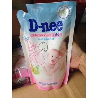 Combo 6 bịch nước rửa bình sữa Dnee 600ml