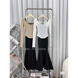 Set váy cặp đuôi cá mix áo mogterghi mỏng MPB