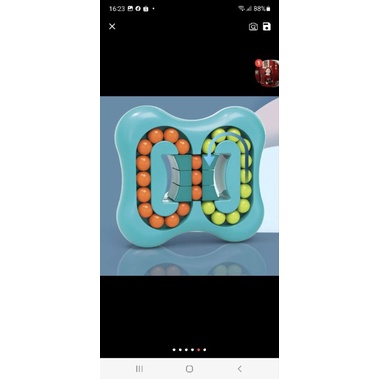 RUBIK HẠT ĐẬU- Rubic bi biến thể kiểu mới loại đẹp có hộp size 12x11cm