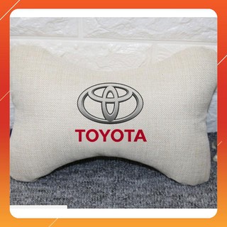 Bộ 2 gối tựa đầu xe toyota cao cấp