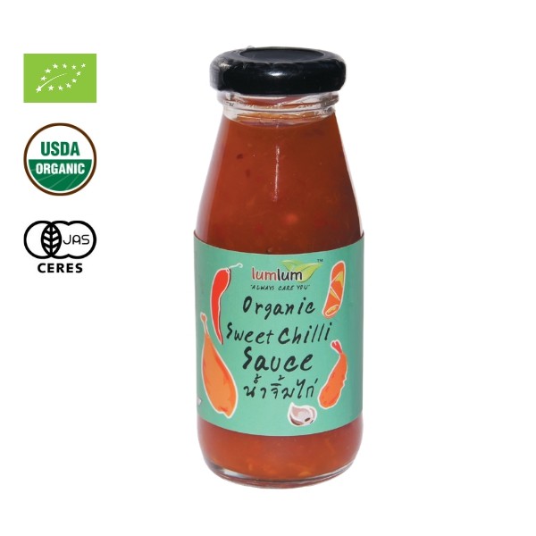 Sốt ớt chua ngọt hữu cơ 200g LumLum - Organic Sweet Chili Sauce