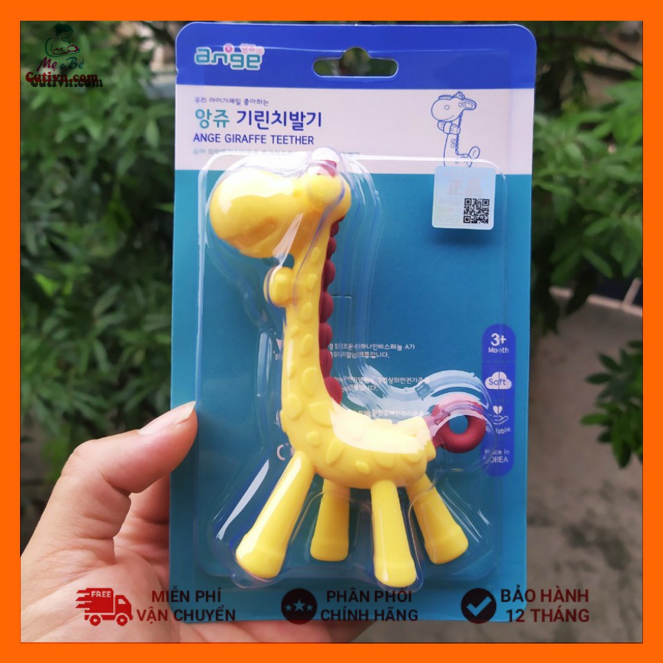 Ngậm nướu hình hươu cao cổ không có BPA cho bé ANGE AG047 (Made in Korea)