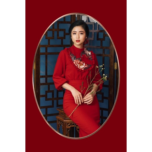 Thanh lý váy đầm của tiệm long size L dưới 62kg vừa