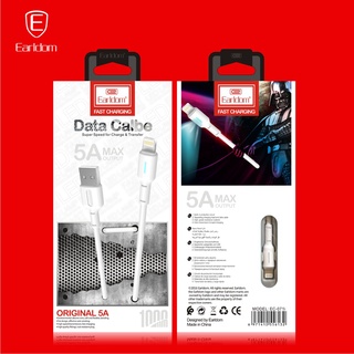 Cáp sạc 1m  (Sạc Nhanh 5A) EARLDOM EC -071 chính hãng cổng Iphone, Micro, Type- C