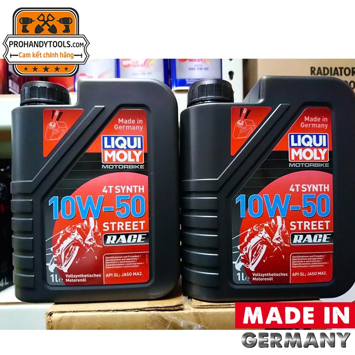 Nhớt Xe Máy Liqui Moly Motorbike 4T Synth 10W50 - 1502