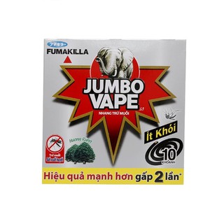 Nhang Trừ Muỗi JUMBO ÍT khói hương rừng 10 khoanh