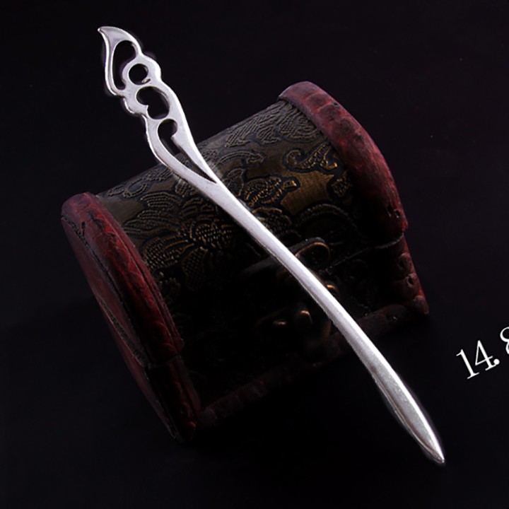 1 cán trâm cài tóc 147mm nguyên liệu làm trâm làm trang sức cổ trang