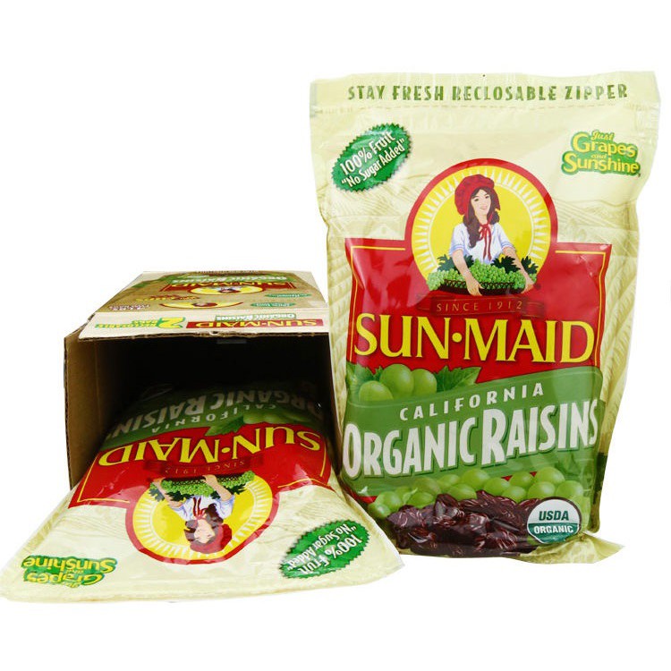 Nho khô Sunmaid Organic raisins 907g