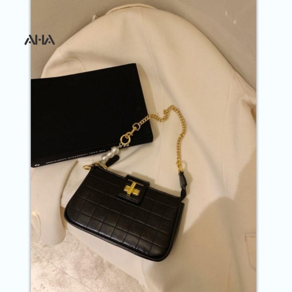 Túi Xách Thiết Kế Mới Đính Ngọc Trai Cao Cấp Thời Trang Dành Cho Nữ