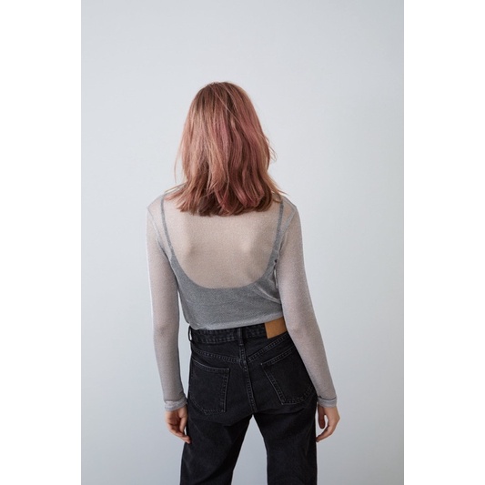 Áo Mesh Top ZARA Auth