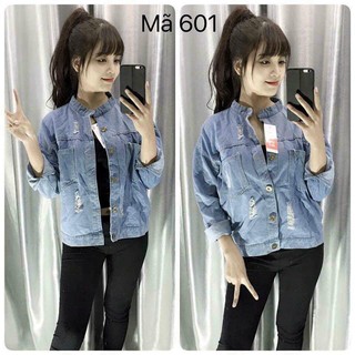 [ Cam Kết Chất Lượng ]  Áo khoác jean chất đẹp