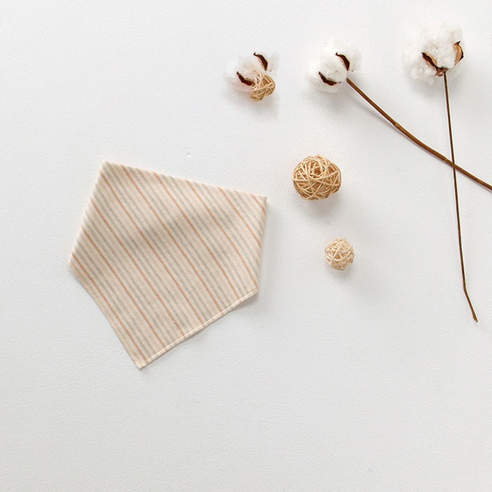 Khăn yếm tam giác Cotton 100% cao cấp, mềm mại, an toàn (khăn yếm Organic)
