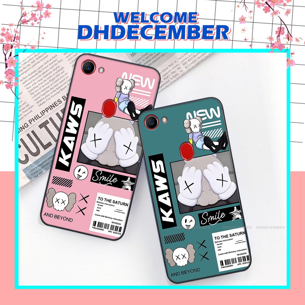 Ốp lưng Oppo F5 / F7 / F5 YOUTH in hình gấu K@ws, gấu nâu, dor@emon RẺ- ĐẸP- BỀN