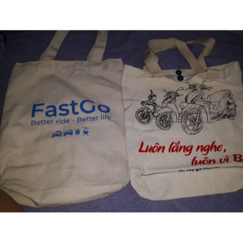 Túi vải thời trang đồng giá 10k/cái
