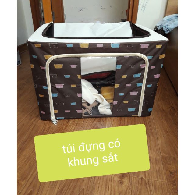 TÚI ĐỰNG CHĂN CÓ KHUNG SẮT