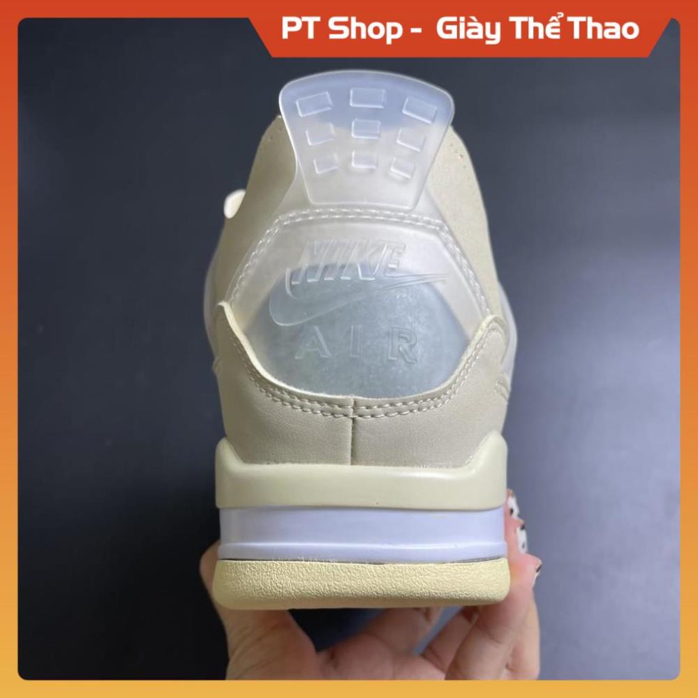 [FreeShip+ Hàng Xịn] Giày Sneaker Jordan 4 OffWhite Full Box Full Phụ Kiện Giày Hót trend