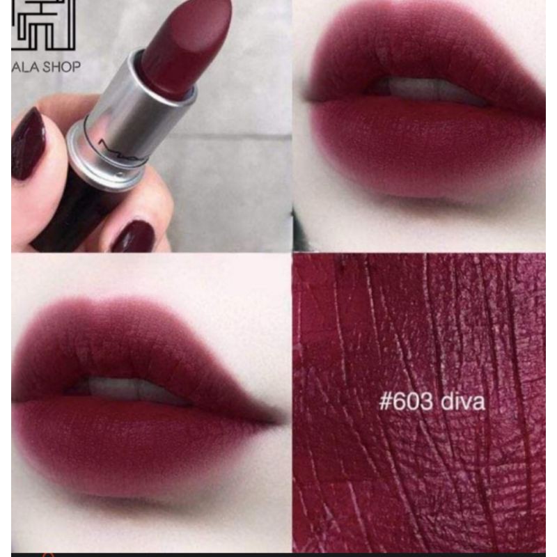 Son MAC chính hãng 100% matte lipstick rouge a levres.ảnh từ 1 đến 5 là best seller