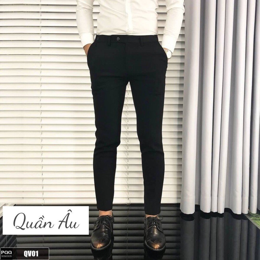 (vcbshop) Quần âu nam ống côn co giãn phong cách hàn quốc nhiều mẫu có ảnh thật nha khách | BigBuy360 - bigbuy360.vn