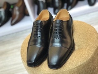 GIÀY DA NAM OXFORD ĐEN DA BÒ ĐẾ PHÍP