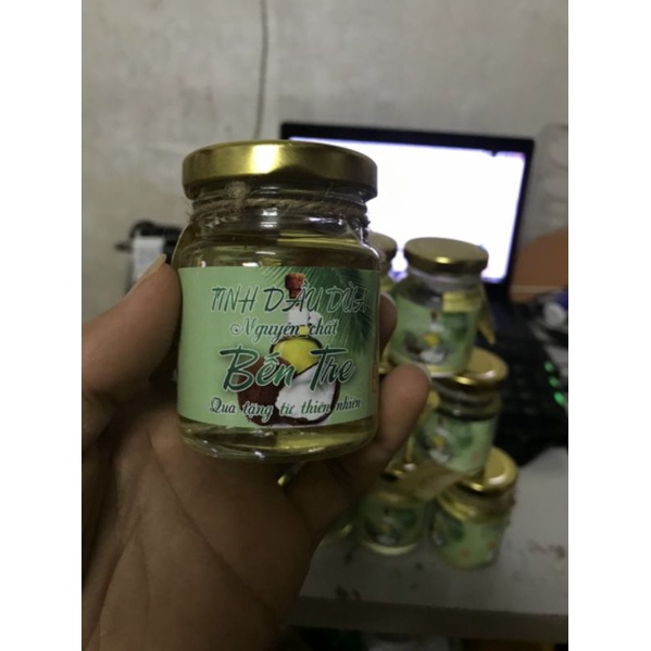 70ml tinh dầu dừa nguyên chất Bến Tre dưỡng mi, da, tóc, phòng rạn da cho bà bầu