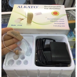 Máy Trợ Thính Không Dây Pin Sạc Alkato VT336