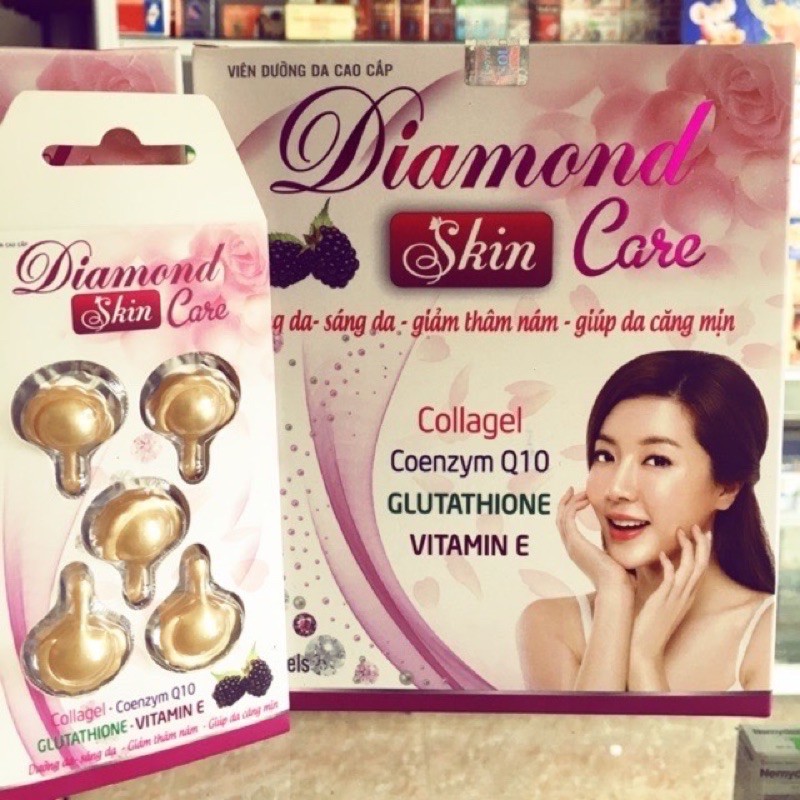 Serum DIAMON SKIN CARE - dưỡng trắng ,mờ thâm nám