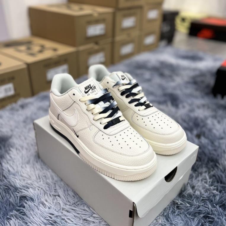 Giày sneaker AF1 âm dương, Giày thể thao air force 1 Âm Dương Brooklyn Sail Black Phản Quang phối đồ nam nữ trend 2022