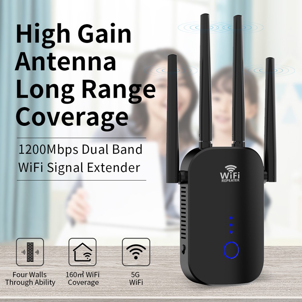 Thiết Bị Mở Rộng Wifi Wr758 1200mbps 2.4 / 5ghz 802.11ac | WebRaoVat - webraovat.net.vn