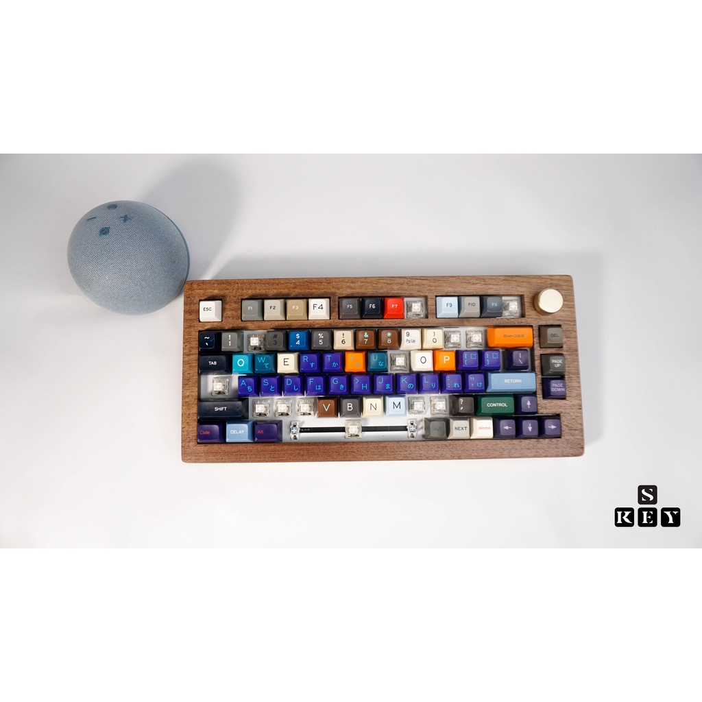 Vỏ Gỗ Bàn Phím Cơ NJ80 - CASE WOOD MECHANICAL KEYBOARD NJ80