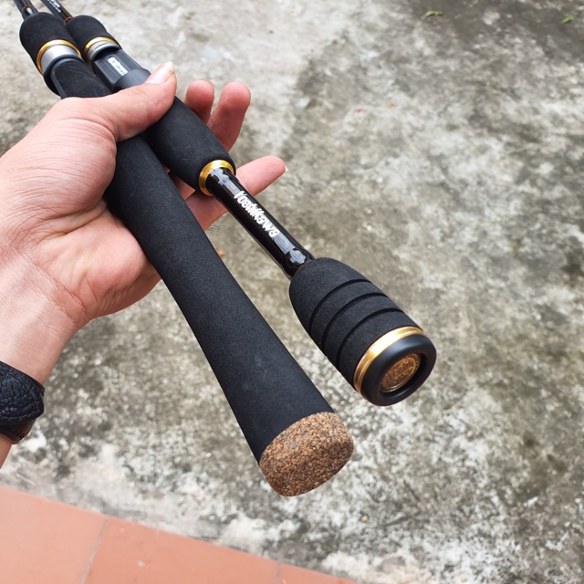 cần câu lure dài 1m98 yoshikawa cryclone cần khoẻ giá rẻ y hình