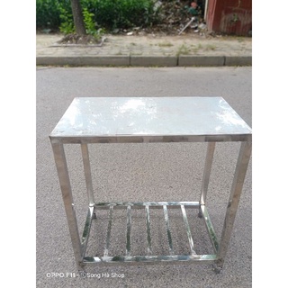 Bàn chặt inox 70x40 x cao 80 cm