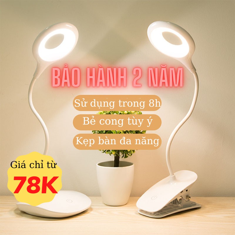 Đèn Chống Cận Đèn Để Bàn Làm Việc Bàn Học Chống Cận Mỏi Mắt Tích Kiệm Điện