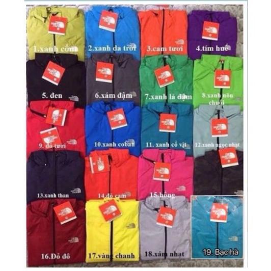 Áo gió the north face 2 lớp hàng loại 1 cực đẹp