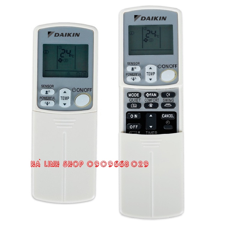 REMOTE MÁY LẠNH DAIKIN SENSOR - ĐIỀU KHIỂN ĐIỀU HÒA DAIKIN SENSOR [tặngpin]