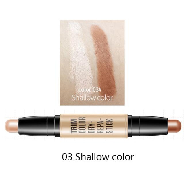 Bút che khuyết điểm ROREC 2 đầu chống thấm nước tiện lợi | BigBuy360 - bigbuy360.vn