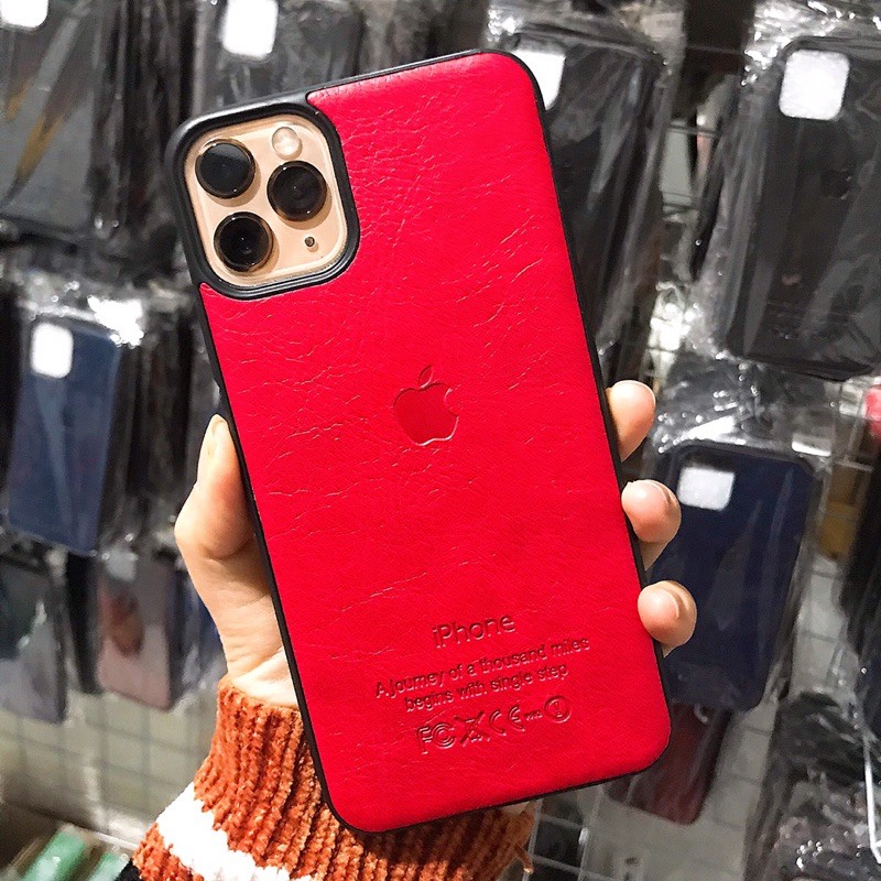Ốp lưng iphone Da logo táo cho iPhone 6/6s/6spl/6pl/7/8/7pl/b8pl/X/Xsmax/ip11/ip11pro/ip11promax/12/12pro/12promax | BigBuy360 - bigbuy360.vn