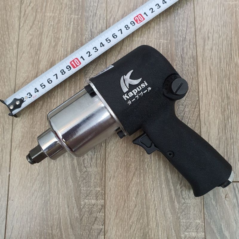 Máy bắn bulong 2 búa khí nén hệ 1/2 inch hãng KAPUSI Nhật Bản lực siết max 660Nm, BH 12 tháng