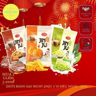 Bánh gạo richy jinju gold vị ganjang mật ong gói 120g