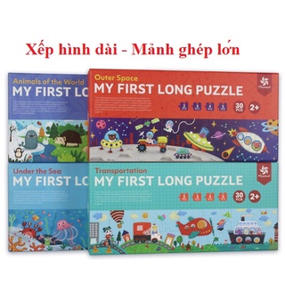 Bộ ghép hình MY FIRST LONG PUZZLE PINWELL xếp hình 30 miếng