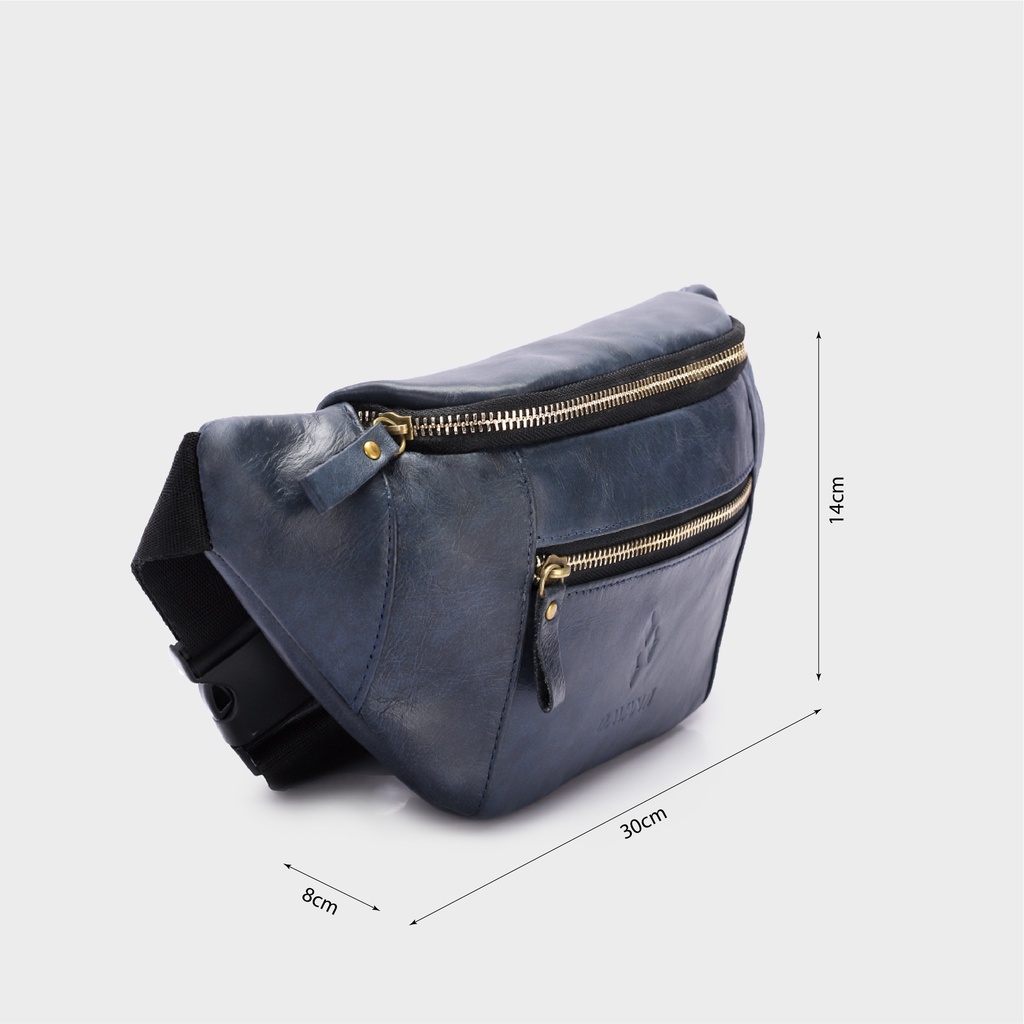 Túi Đeo Chéo Bụng DAVANTI Da Bò Thật Cao Cấp Thời Trang DB285