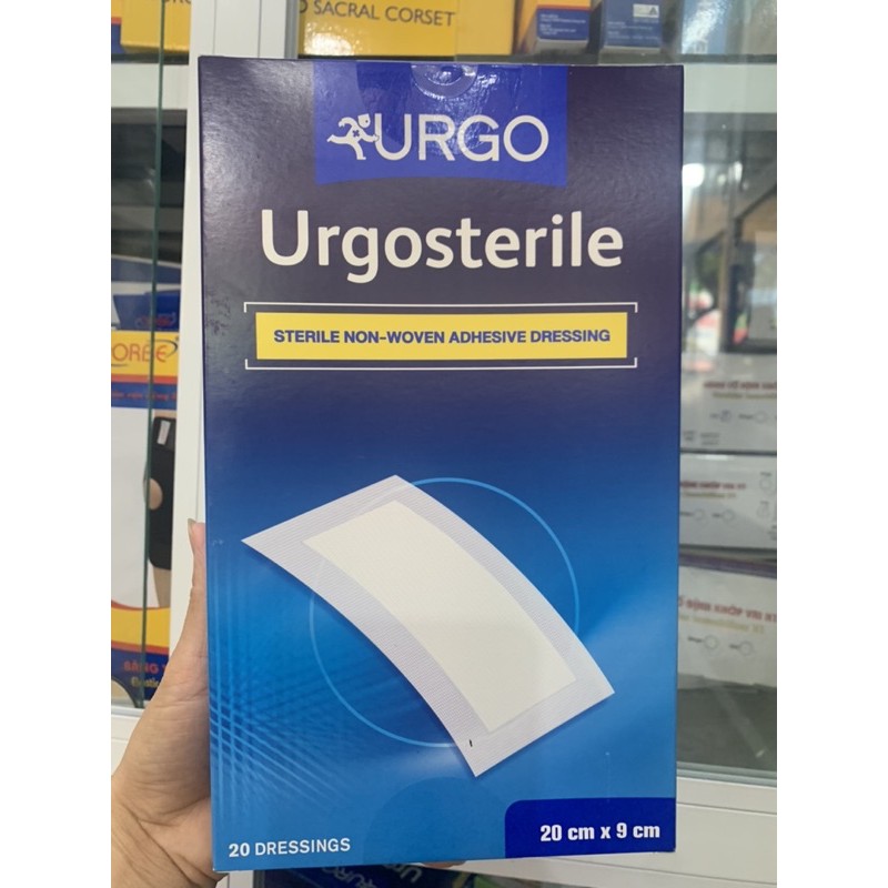 Urgosterile - Băng gạc y tế vô trùng 20x9cm (1 miếng)