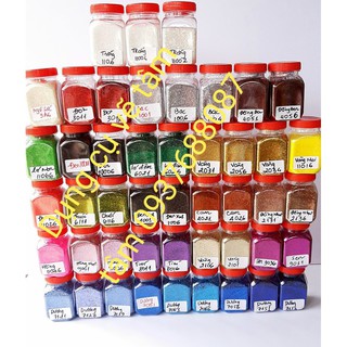 [Giá Tốt] Kim tuyến trang trí, Kim tuyến làm Slime hủ 100gam (tặng hủ) lần 1/3