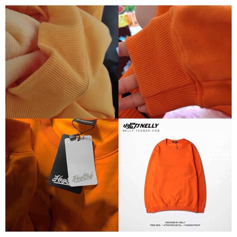 Áo sweater nỉ lông Nelly