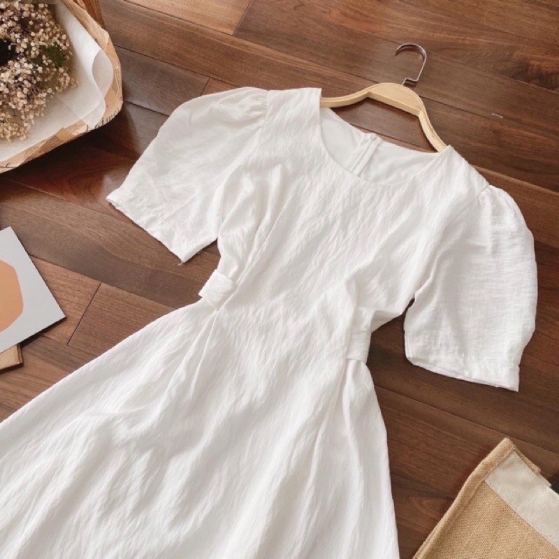 VÁY TRẮNG DÁNG DÀI VINTAGE SIÊU PHẨM SỐNG ẢO⚡️👉Ở ĐÂU RẺ HƠN-SHOPEE HOÀN TIỀN👈⚡️ĐẦM CHỤP HÌNH ĐI DU LỊCH HOT NHẤT 2021 | BigBuy360 - bigbuy360.vn