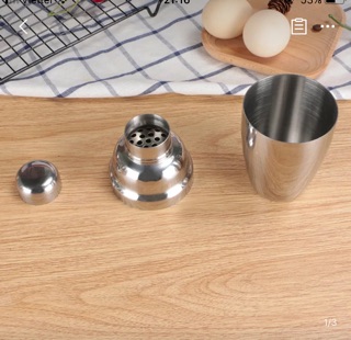 Bình lắc inox - bình lắc shaker inox
