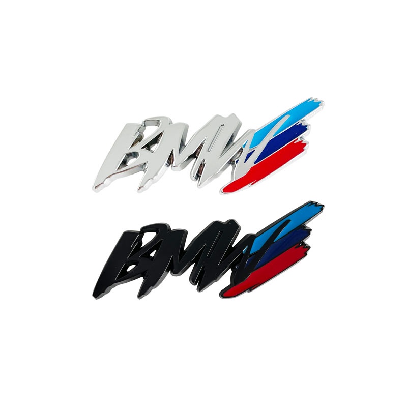 FENDER Miếng Dán Logo 3D Bằng Kim Loại Trang Trí Xe Hơi BMW M3 M5 1 3 4 5 Series x1 x3 x5 M